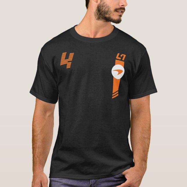 Lando Norris 4 Classic T-Shirt (Framsida)