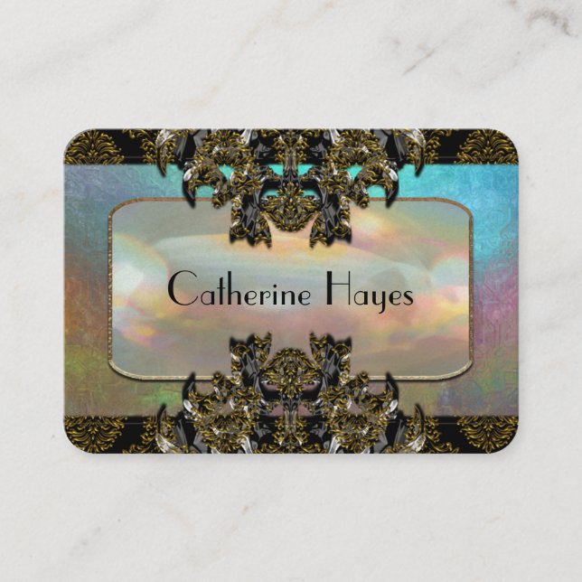 Landon Chic Margot Elegant Professionell Visitkort (Framsida)