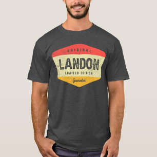 Landon Personlig Namn - Landon T Shirt