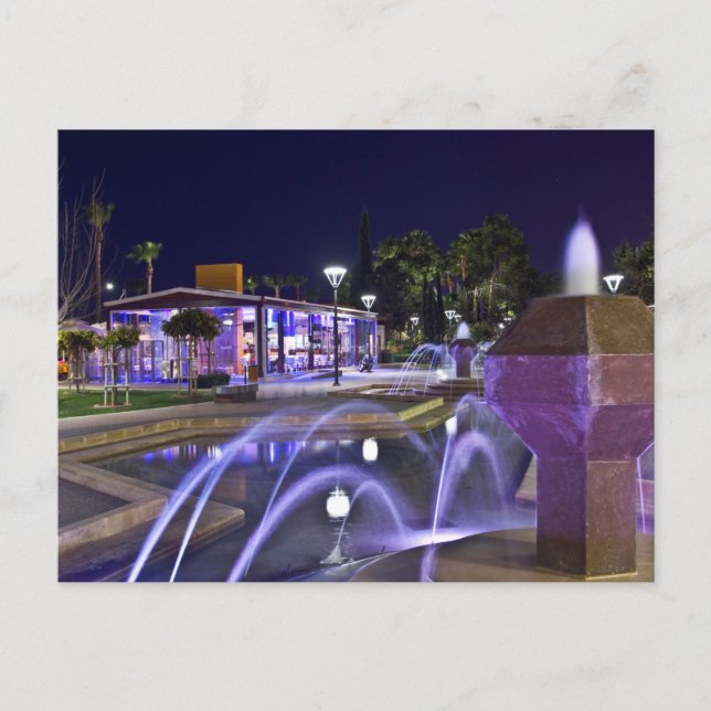 Landpromenad i Limassol, Cypern Vykort (Framsida)