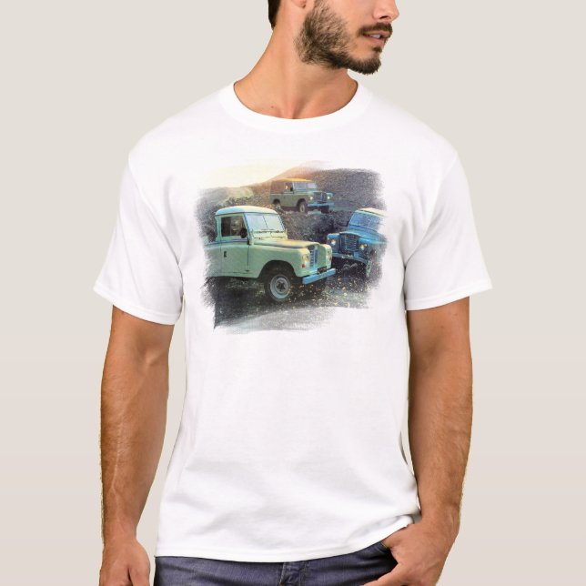 Landrover Manar T-shirt 1970-talet (Framsida)