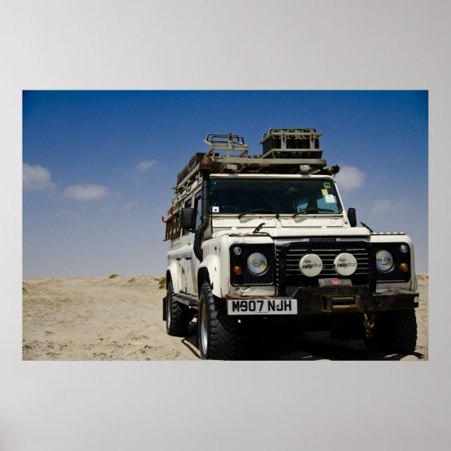 Landrover Poster (Framsidan)