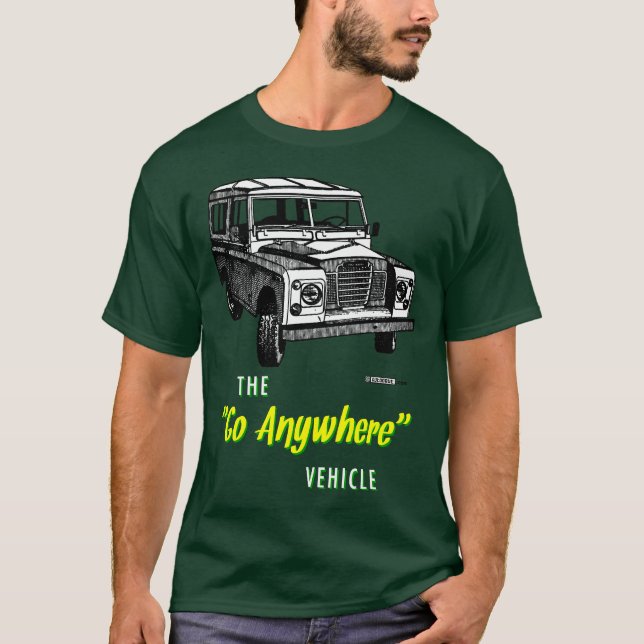 LandRovers går någonstans Tröja (Framsida)