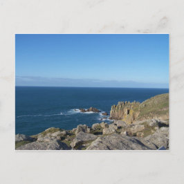 Lands End Cornwall-fotovykort Vykort