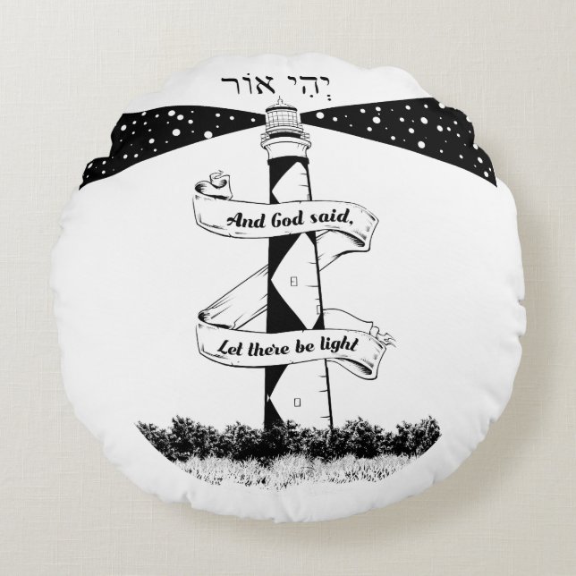 Land's End John o's groats fyr Rund Kudde (Framsidan)