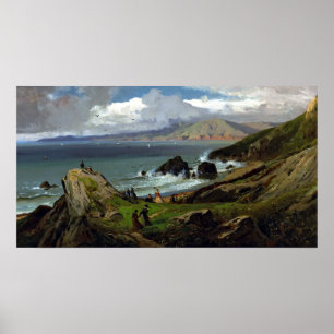 Lands End, San Francisco av William Keith Vintage Poster