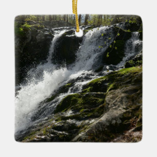 Lands Springa Falls Julgransprydnad Keramik