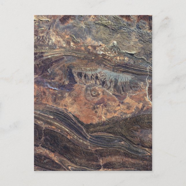Landsat 7 Gosses Bluff Vykort (Framsida)