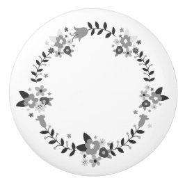 Landsbygd Grå Blomsterkrans Knopp