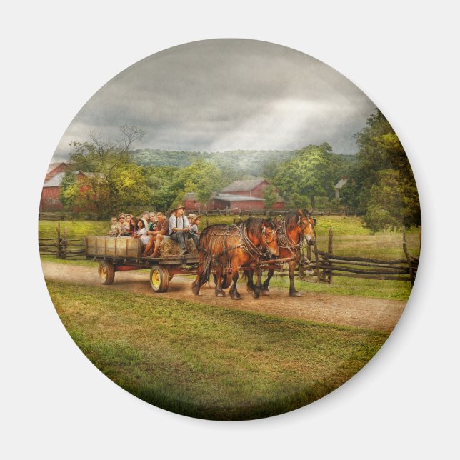 Landsbygd - Häst - Livets nöjen Magnet (Framsidan)