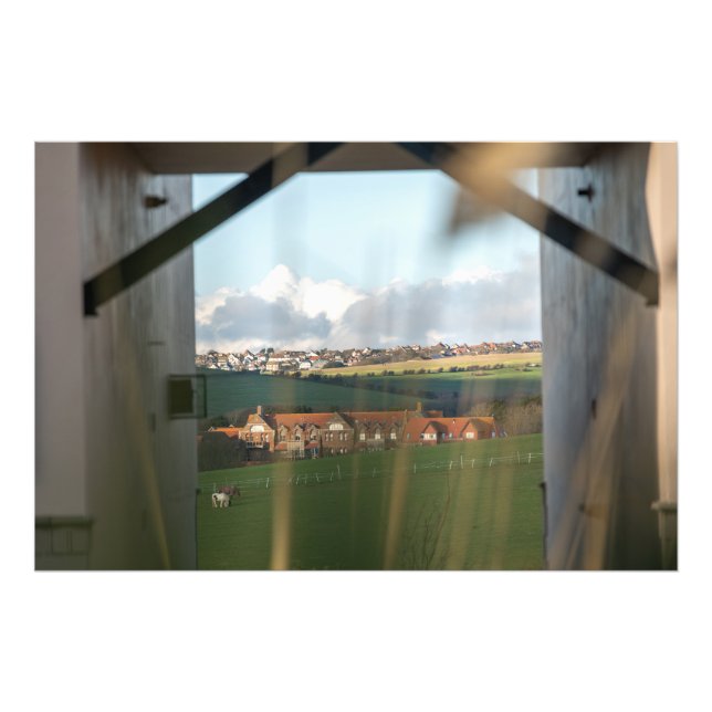 Landsbygd i Brighton Fototryck (Framsidan)