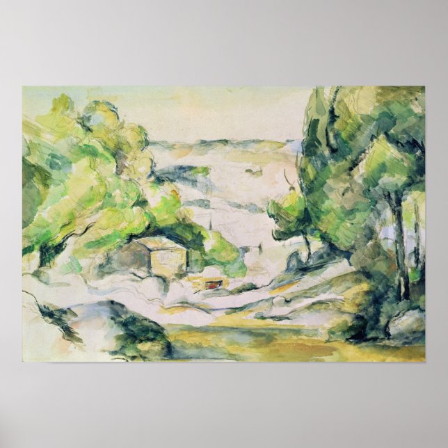 Landsbygd i Provence Poster (Framsidan)