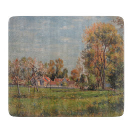 Landsbygd kring Lagny, Frankrike (Landsbygdens lan