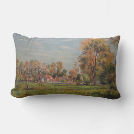 Landsbygd kring Lagny, Frankrike (Landsbygdens lan Lumbarkudde