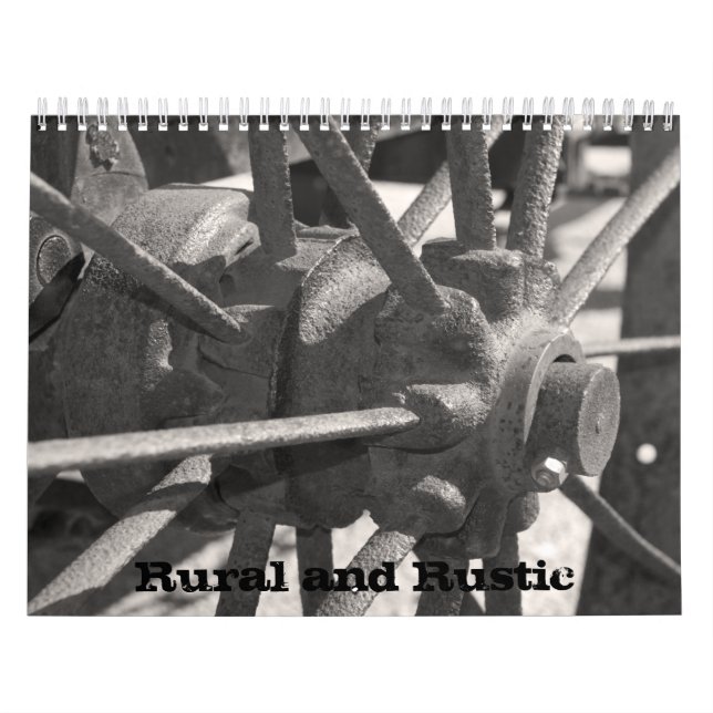 Landsbygd och Rustic Kalender (Omslag)