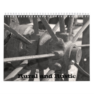 Landsbygd och Rustic Kalender