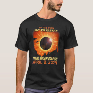 Landsbygd på totalitetens väg Total solförmörkelse T Shirt