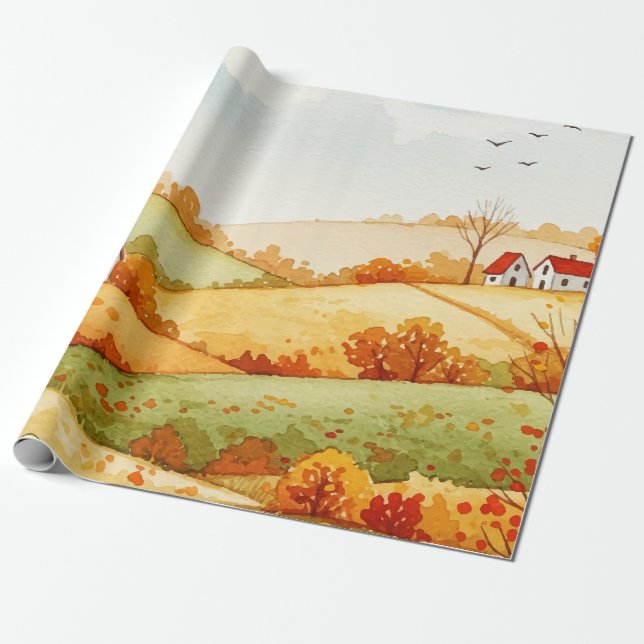 Landsbygd Presentpapper (Utrullad)
