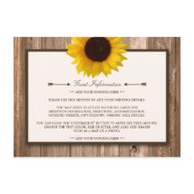 Landsbygd Rustik Solros & Brun Trä Bröllop