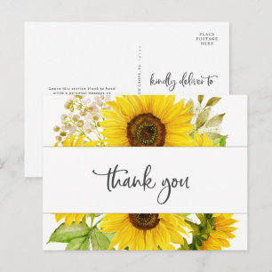 Landsbygd Solros Tack Kort