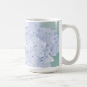Landsbygd Stil Blå Hortensia Kaffe Mugg