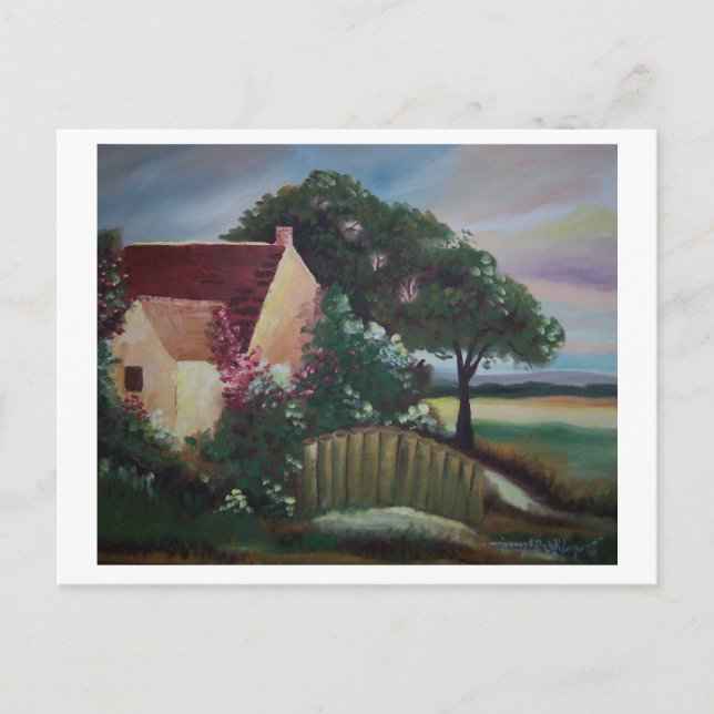 Landsbygd Vykort (Framsida)
