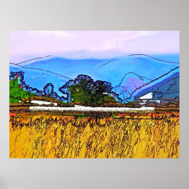 LANDSBYGDEN POSTER (Framsidan)