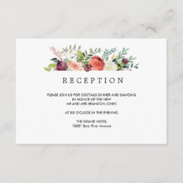 Landsbygdens blomstring  Höst HÖGTIDS  Mottagnings Tilläggskort