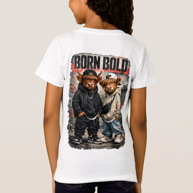 Landsbygdens charm, city cool -  t shirt (Baksida)
