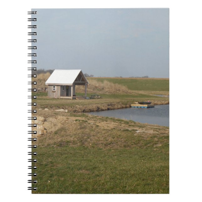 Landsbygdens fiskeparadis anteckningsbok (Framsidan)