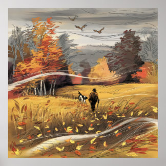 Landsbygdens fortsatta fasansfulla jakt på hösten poster