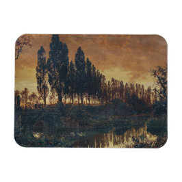 Landsbygdens landskap i Bayern (Tyskland) Magnet