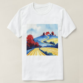 Landsbygdens landskap t shirt
