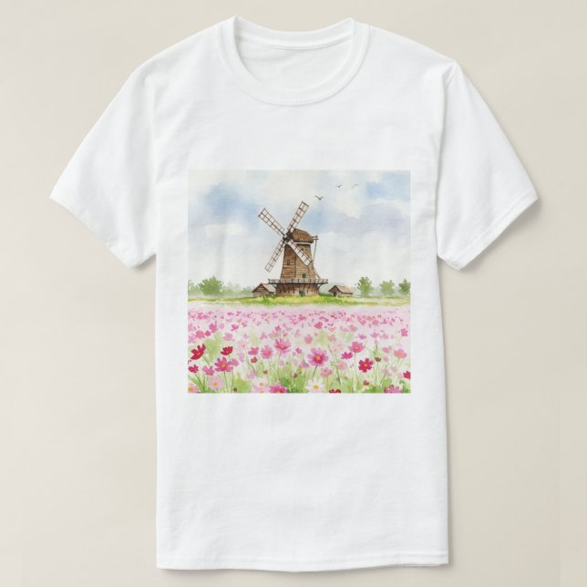 Landsbygdens landskap t shirt (Design framsida)