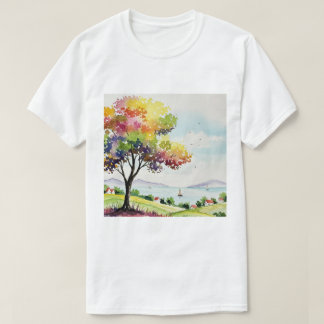 Landsbygdens landskap t shirt