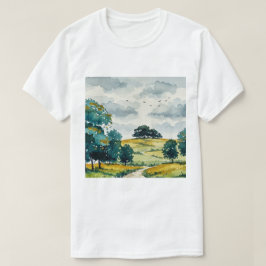 Landsbygdens landskap t shirt