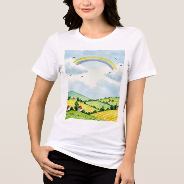 Landsbygdens landskap t shirt (Framsida)