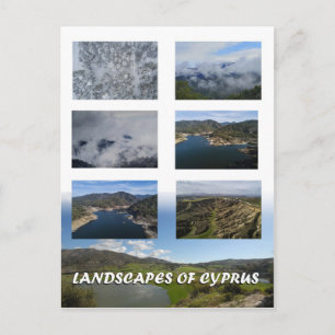 Landsbygder på Cyperns vykort