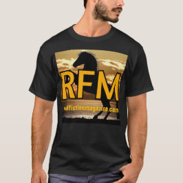 Landsbygdsfack Magazine Logotyp horse and sunset T Shirt