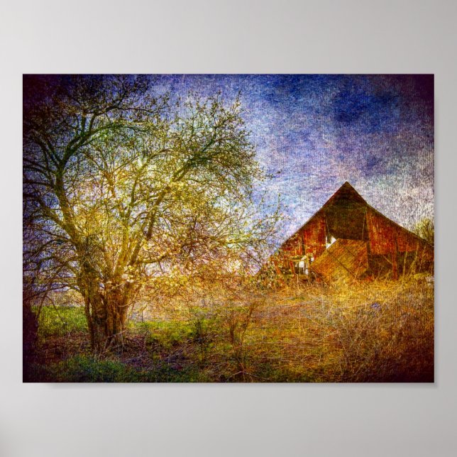 Landsbygdsförfall Poster (Framsidan)