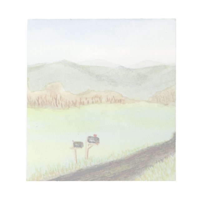 Landsbygdsfri leverans anteckningsblock (Framsida)