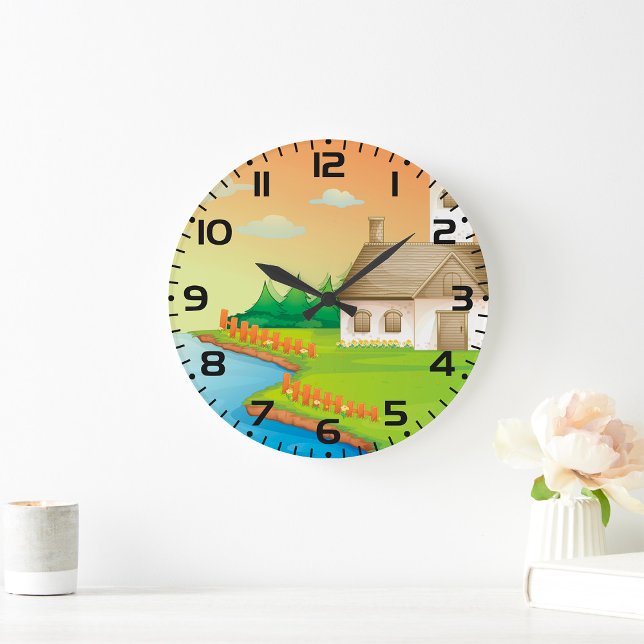 Landsbygdshuset vid Sjö Stor Klocka (Skapare uppladdad)