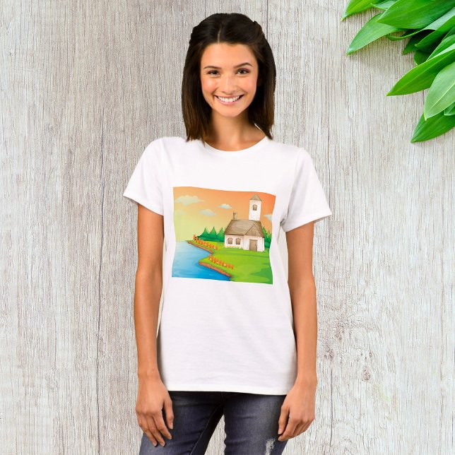 Landsbygdshuset vid Sjö T Shirt (Skapare uppladdad)