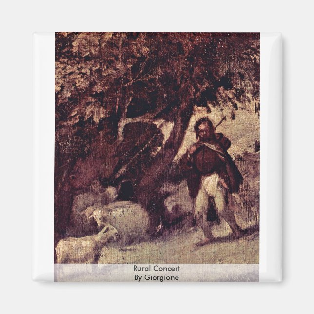Landsbygdskonsert av Giorgione Magnet (Framsidan)