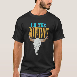 Landsbygdskoppel Matchande Kläder Cowgirls Jag Är T Shirt