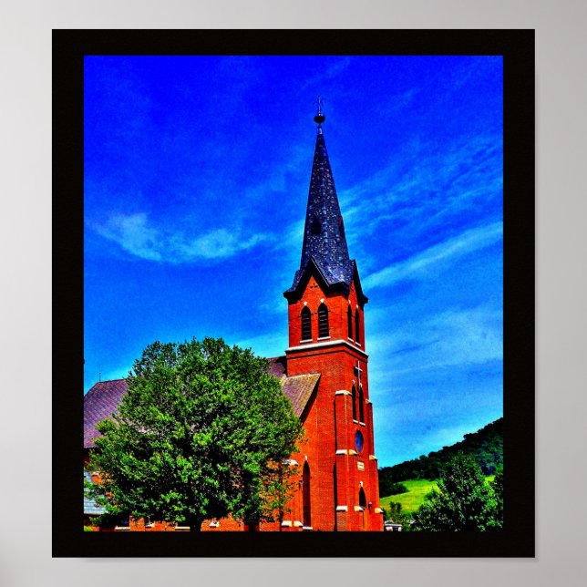 Landsbygdskyrka Poster (Framsidan)