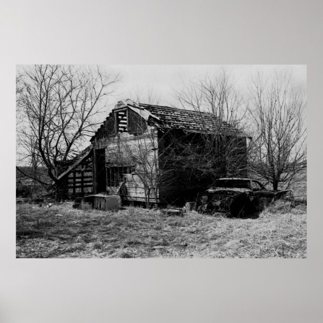 Landsbygdslandskap 2 poster (Framsidan)