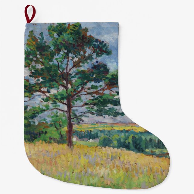 Landsbygdslandskapet kring Méréville, Frankrike (A Stor Julstrumpa (Framsidan)