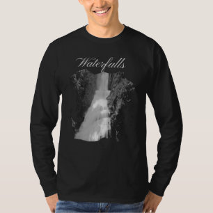 Landsbygdsområden i Svarta och vita vattenområden T Shirt