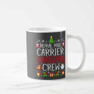 Landsbygdspostbärare jul besättning Matchande jul Kaffemugg